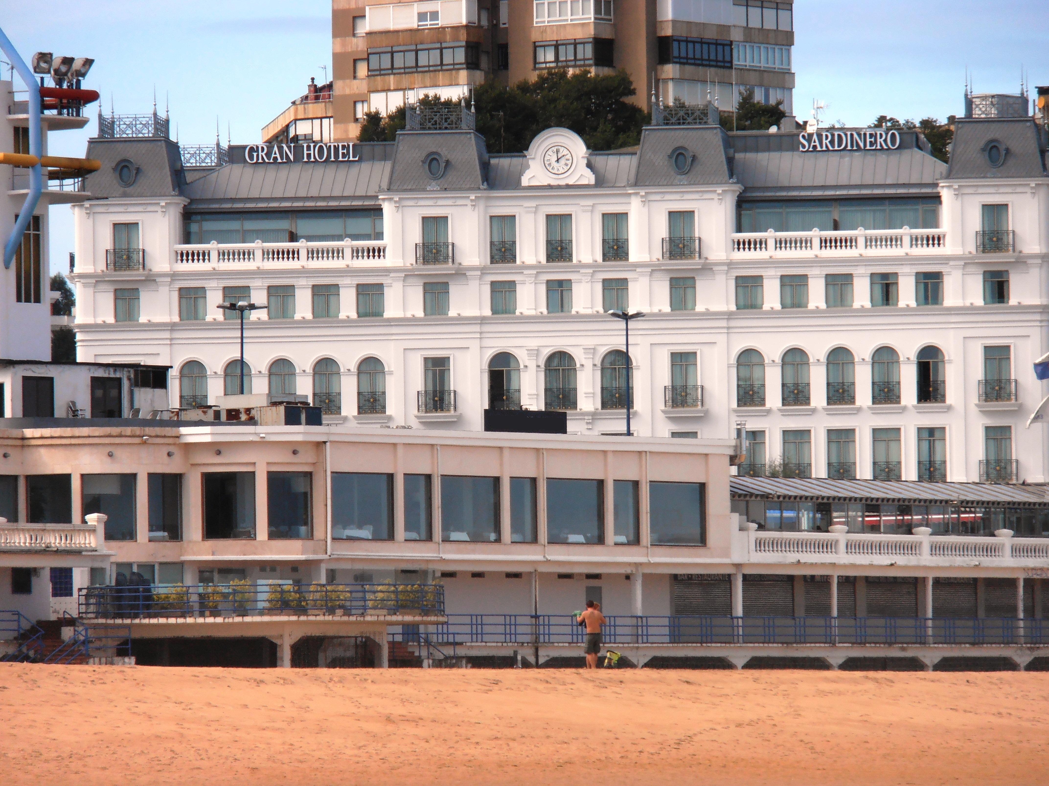 Gran Hotel Sardinero Santander Bagian luar foto